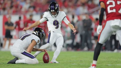 Justin Tucker # 9 Baltimore Ravens K College:Texas  Baltimore ravens  football, Ravens football, Baltimore ravens logo