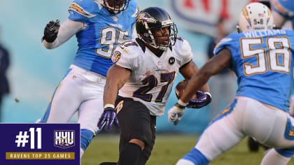 No. 11: Nov. 12, 2012 – Ravens 13, Chargers 10