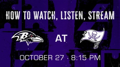 Ravens vs. Bucs Week 8  Thursday Night Football Game Trailer