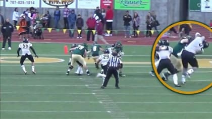 Humboldt State's Alex Cappa catching attention of NFL scouts