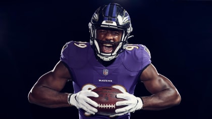 Baltimore Ravens linebacker Odafe Oweh (99) runs during an NFL football  game against the Miami Dolphins, Sunday, Sept. 18, 2022 in Baltimore. (AP  Photo/Daniel Kucin Jr Stock Photo - Alamy