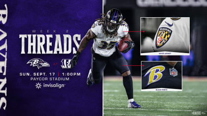 Ravens Go With Classic Look for Season-Opener