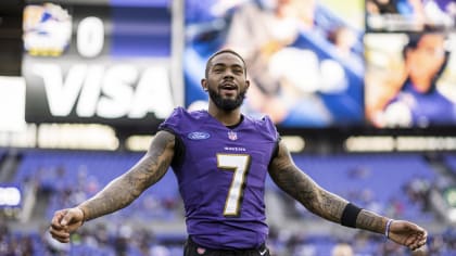 Ravens players react to WR Rashod Bateman changing jersey number