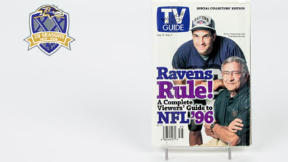 20 Ravens Relics In 20 Years: Vinny Testaverde's 1996 Jersey