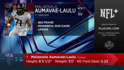 Sala Aumavae-Laulu Drafted By Ravens in Round 6