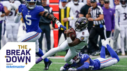 New York Giants Deliver Gritty 24-20 Win Over Ravens - Sports