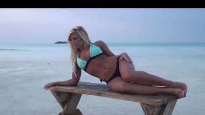 Best of 2014 Cheerleader Swimsuit Calendar Shoot