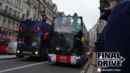 Final Drive: Ravens' Bus Tour Takes Over London 