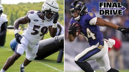 Baltimore Ravens running back Keaton Mitchell outruns Washington