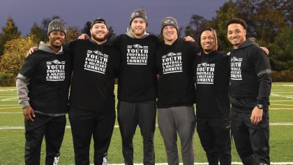 Ravens Hold Youth Football and Military Combine