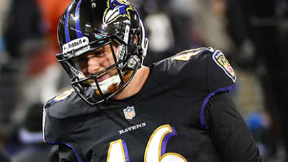 Morgan Cox, Baltimore Ravens Long Snapper - Time in Baltimore