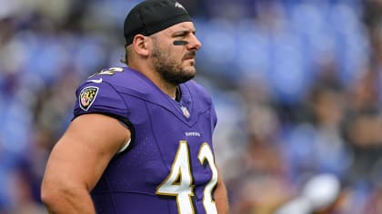 Baltimore Ravens defensive tackle Broderick Washington (96) warms up before  an NFL football game against the New Orleans Saints, Monday, Nov. 7, 2022,  in New Orleans. (AP Photo/Tyler Kaufman Stock Photo - Alamy