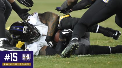 No. 15: Jan. 3, 2015 – Ravens 30, Steelers 17 (Wild-Card)