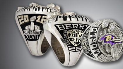 Late For Work 1/7: Two Ravens Super Bowl Rings For Sale