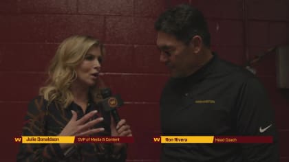 EXCLUSIVE interview with Commanders Coach Ron Rivera 