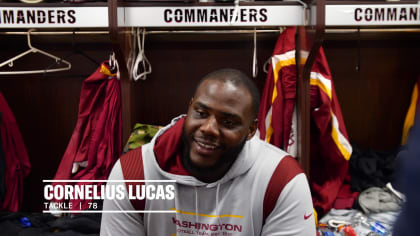 Ex-Lions OL Cornelius Lucas re-signing with Washington Commanders