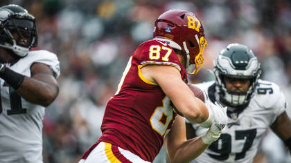 Washington Commanders tight end John Bates (87) runs during an NFL football  game against the Dallas Cowboys, Sunday, January 8, 2023 in Landover. (AP  Photo/Daniel Kucin Jr Stock Photo - Alamy