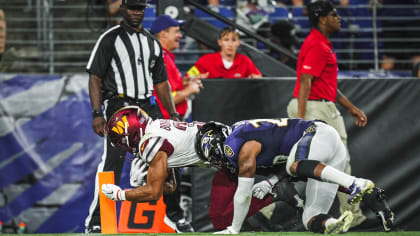 Washington Commanders linebacker Jamin Davis (52) defends against the New  York Giants during an NFL football game Sunday, Dec. 4, 2022, in East  Rutherford, N.J. (AP Photo/Adam Hunger Stock Photo - Alamy