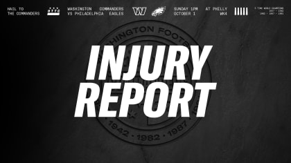 Thursday Injury Report; Coordinator Quotes