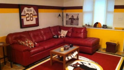 Years Of Work Pays Off For This Redskins Fan Cave