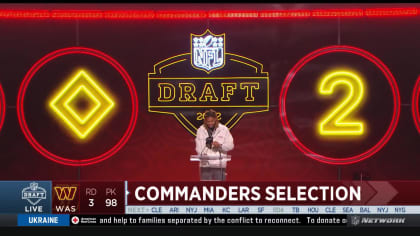 Commanders select Brian Robinson Jr. with No. 98 pick in 2022 draft