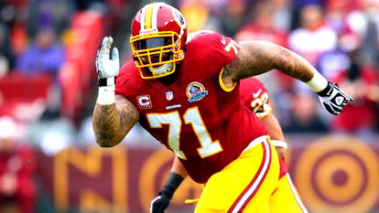 September 24, 2015, Washington Redskins tackle Trent Williams (71