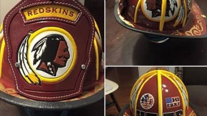 PHOTOS: Old Fireman's Helmet Turned Piece Of Redskins Fan Gear