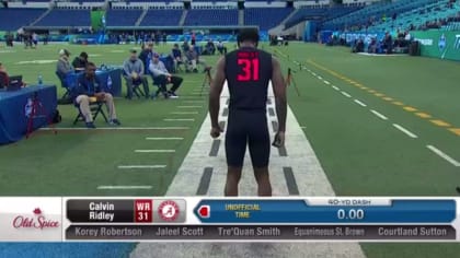 Baylor's Kendall Wright runs unofficial 4.43 40-yard dash at pro