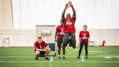 Panthers host 'USAA's Salute to Service NFL Boot Camp' for active military