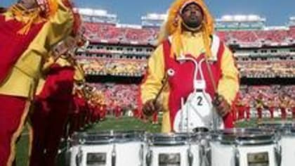 Redskins Marching Band, For more than 65 years, the Washing…