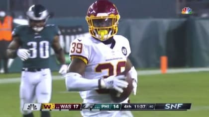 Jeremy Reeves Hauls In Nate Sudfeld's Errant Deep Ball For INT