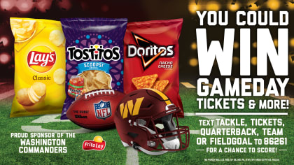 Commanders Game Tickets Sweepstakes