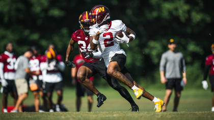 Washington Commanders wide receiver Dyami Brown (2) runs against the New  York Giants during an NFL football game Sunday, Dec. 4, 2022, in East  Rutherford, N.J. (AP Photo/Adam Hunger Stock Photo - Alamy