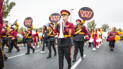 Marching Band Performs at Washington Commanders Game