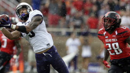 TCU wide receiver Josh Doctson goes to the Washington Redskins with No. 22  pick