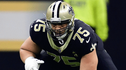 Andrus Peat listed as co-starter on first Saints depth chart, Saints