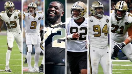Saints All-Pro & All-Rookie Players