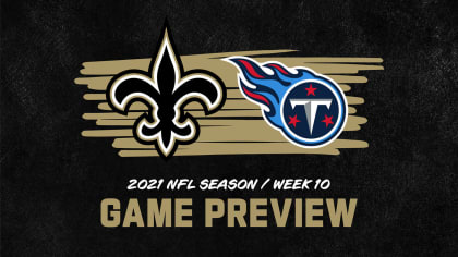 Tennessee Titans vs New Orleans Saints Game Preview