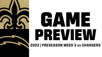 Sunday Saints: All three preseason games to be played on Sunday as