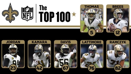 Summary 7 Saints On Nfl Network S Top 100 Players List
