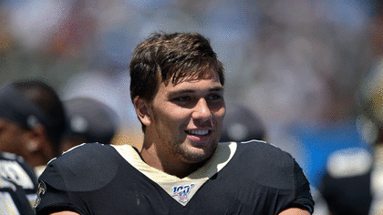 New Orleans Saints linebacker Kaden Elliss (55) in action during an NFL  football game against the New York Giants, Sunday, Oct. 3, 2021, in New  Orleans. (AP Photo/Tyler Kaufman Stock Photo - Alamy