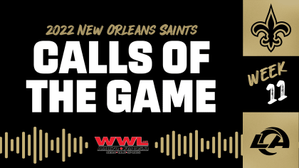 Saints vs. Rams Calls of the Game