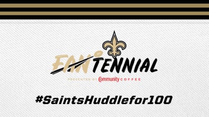 New Orleans Saints NFL 100th Legacy Art Football