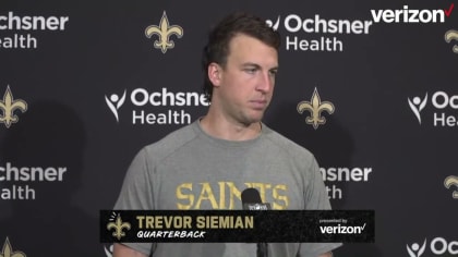 Trevor Siemian officially named New Orleans Saints starting