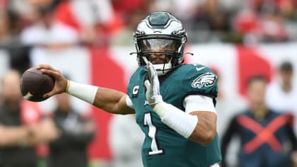 Eagles vs. Saints score: Jalen Hurts runs for 109 yards in first NFL start  as Philadelphia shocks New Orleans 