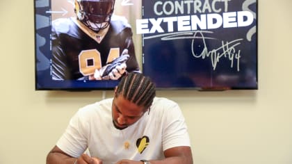 Saints, Cam Jordan discussing two-year contract extension