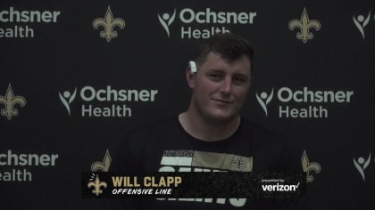 saints will clapp lsu roster cuts