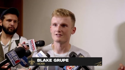 Blake Grupe signs with New Orleans Saints