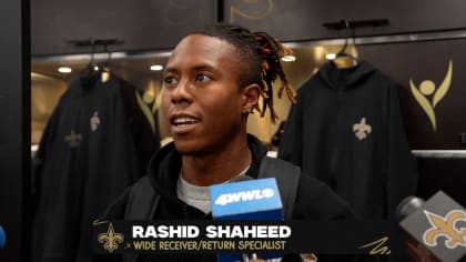 Saints WR Rashid Shaheed Scores On First Touch In NFL