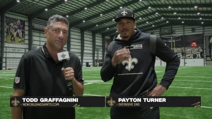 Saints 2021 first-round pick Payton Turner (shoulder) says he's 'cleared'  to return